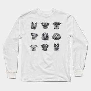 Woof - popular dogs Long Sleeve T-Shirt